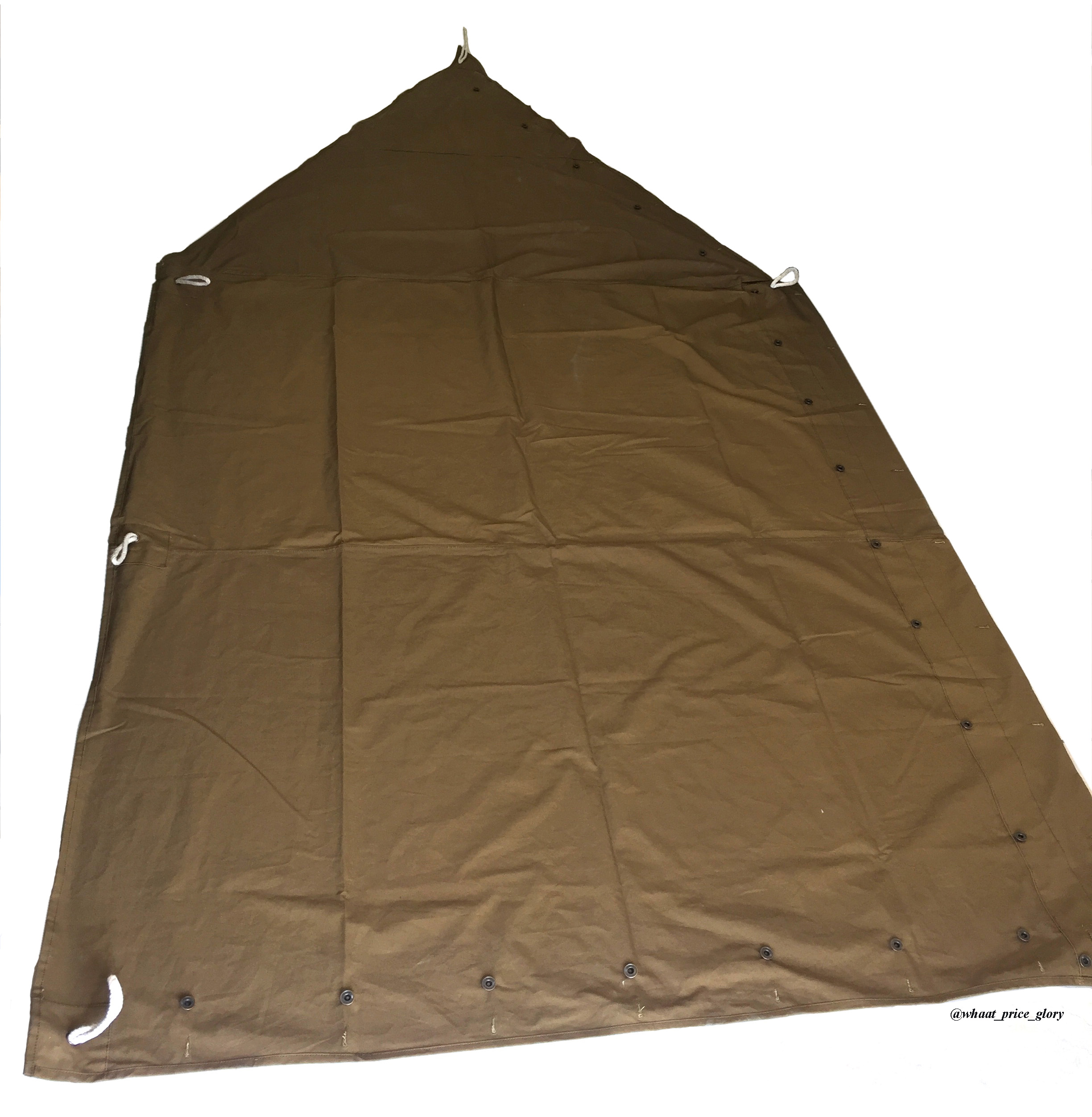 US WWI M1910 Shelter Half (Single End) | What Price Glory